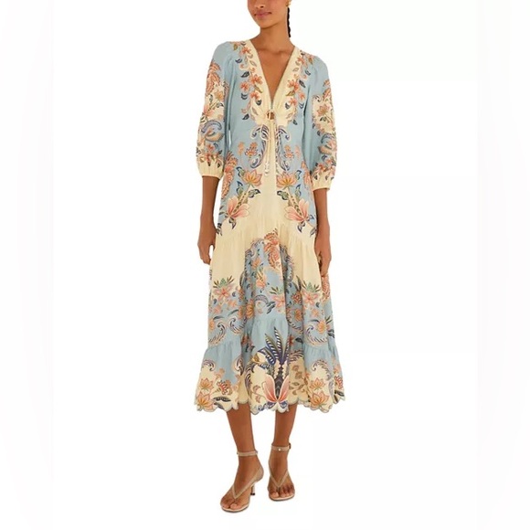 FARM Rio Dresses & Skirts - Darin Rio Boho beauty midi dress